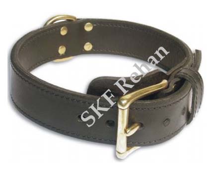 Leather Dog Collar.